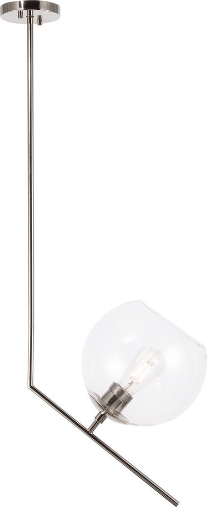 Elegant Lighting Ryland Adjustable Chrome Pendant Light: Elegant Lighting Ryland Adjustable Chrome Pendant Light Elevate your home decor with this stunning Adjustable Chrome Pendant Light, perfect for adding a touch of elegance to any space. Designed in the