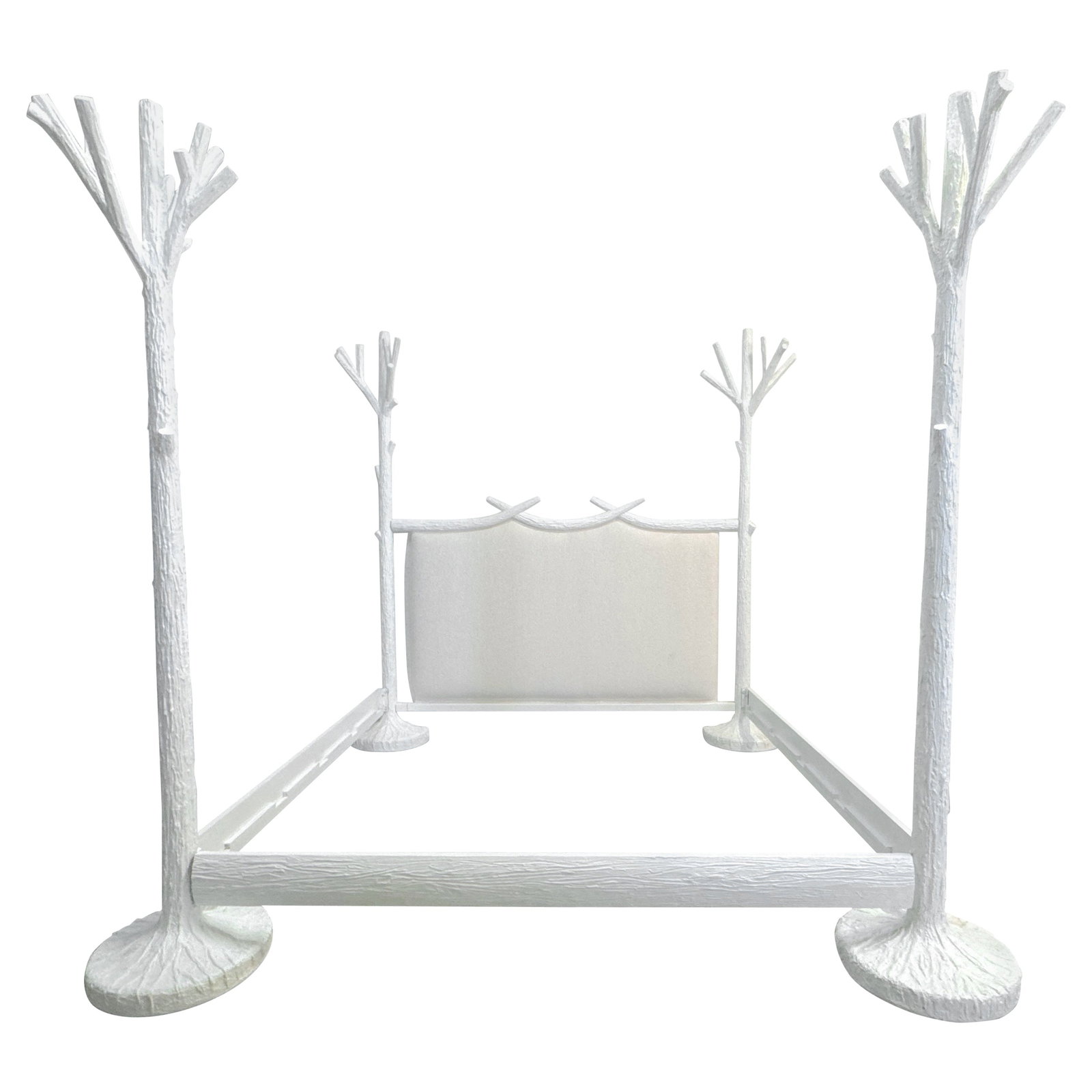 John Dickinson Twig King Size Four Poster Bed 1970s American Design: John Dickinson Twig King Size Four Poster Bed 1970s American Design Experience the elegance of the John Dickinson 'Twig' King Size Four Poster Bed, a stunning piece from the renowned designer John Dic