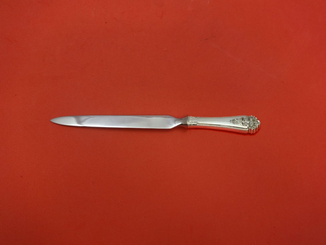 International Silver Queen's Lace Sterling Silver Letter Opener Custom Made 8": International Silver Queen's Lace Sterling Silver Letter Opener Custom Made 8" This exquisite letter opener from International Silver is crafted from high-quality sterling silver, showcasing the elega