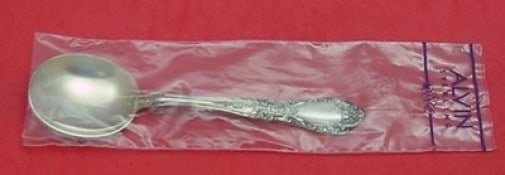 Alvin Prince Eugene Sterling Silver Cream Soup Spoon 6.25 New: Alvin Prince Eugene Sterling Silver Cream Soup Spoon 6.25 New This elegant cream soup spoon is part of the Prince Eugene pattern by Alvin, crafted from high-quality sterling silver. Measuring 6 1/4 in