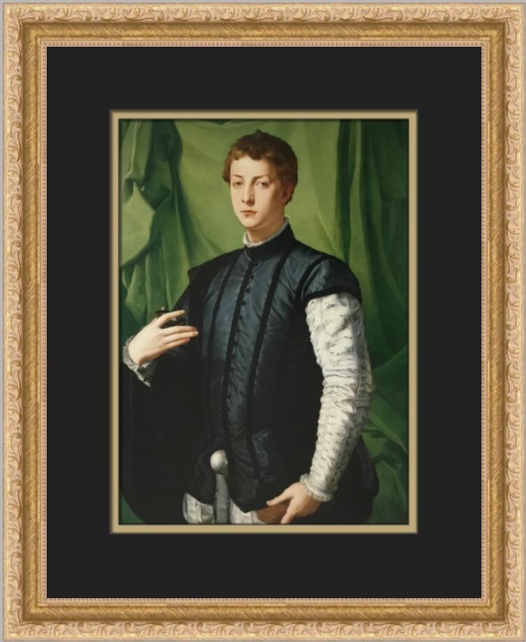 Agnolo Bronzino Lodovico Capponi Custom Framed Lithograph Print: Agnolo Bronzino Lodovico Capponi Custom Framed Lithograph Print This exquisite custom framed print showcases the artwork of Agnolo Bronzino, featuring the portrait titled "Lodovico Capponi." Created i