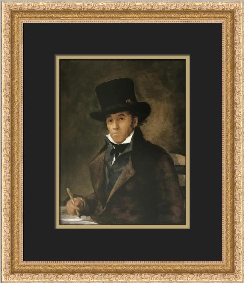 Francisco De Goya Asenio Julia Custom Framed Print Expressionism: Francisco De Goya Asenio Julia Custom Framed Print Expressionism Immerse yourself in the art of Francisco De Goya with this stunning custom framed print of "Asenio Julia." Measuring 15 inches in heigh