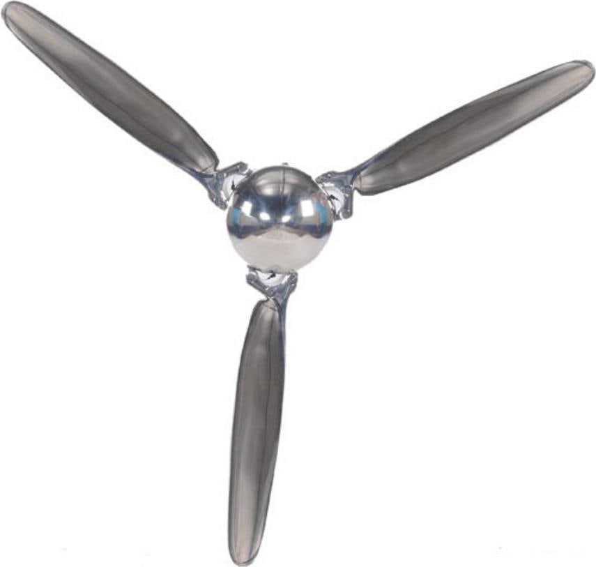 3-Blade Propeller Decor 24x24 Inches: 3-Blade Propeller Decor 24x24 Inches Add a touch of vintage charm to your space with this stunning 3-blade propeller decor piece. Crafted in an antique style, this decorative item is perfect for enhan