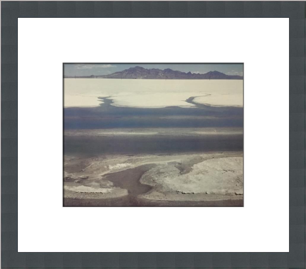 Ansel Adams Salt Pool Wendover UTAH Custom Framed Lithograph Print (1 of 2)