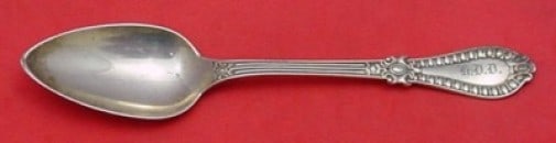 Wood & Hughes Gadroon Sterling Silver Soup Spoon 6.75" (1 of 2)