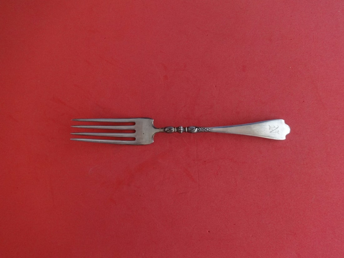 Lunt Nellie Custis Sterling Silver Fork 7 1/4" Flatware (1 of 1)