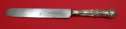 CJ Vander Queens Sterling Silver Banquet Knife Joseph Rodgers Blade 11 1/8" (1 of 1)