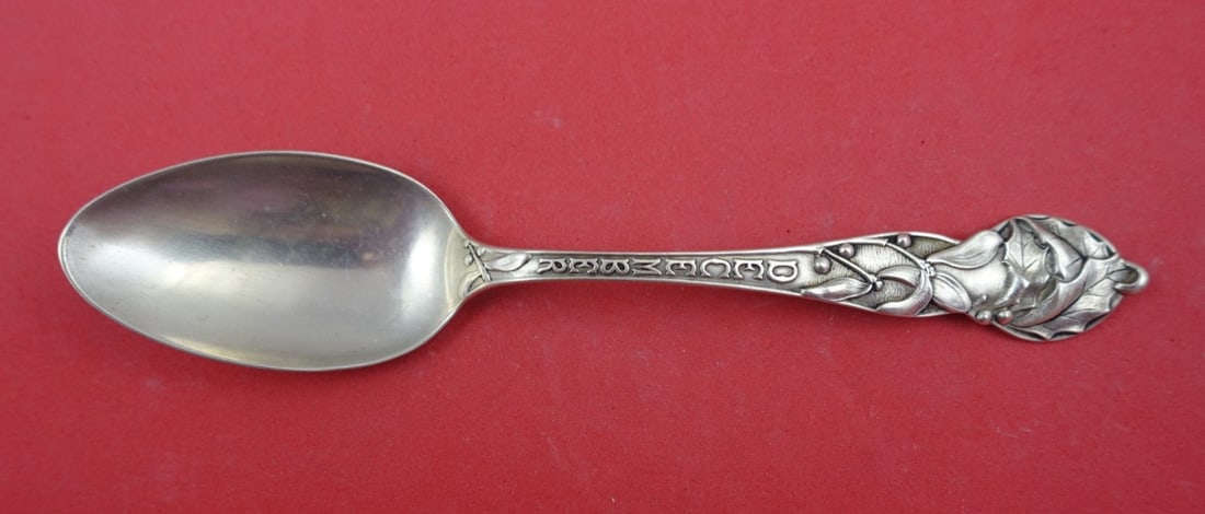 Watson Floral Series Sterling Silver Teaspoon December 6 Inch (1 of 3)