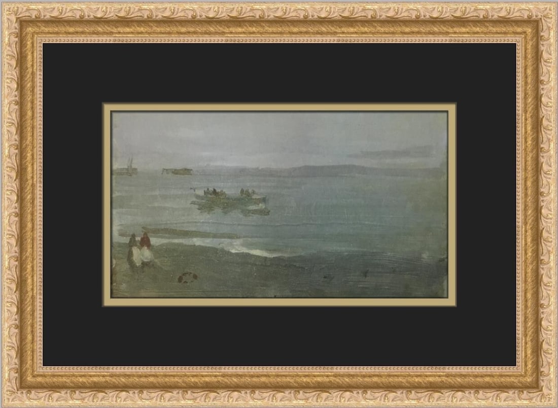 James Whistler Life Boat Custom Framed Print 12 x 16 Landscape (1 of 2)