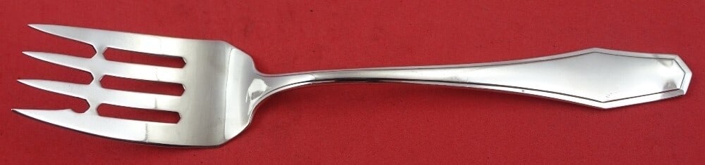Alvin Hampton Sterling Silver Serving Fork 7 3/8 Inch (1 of 2)