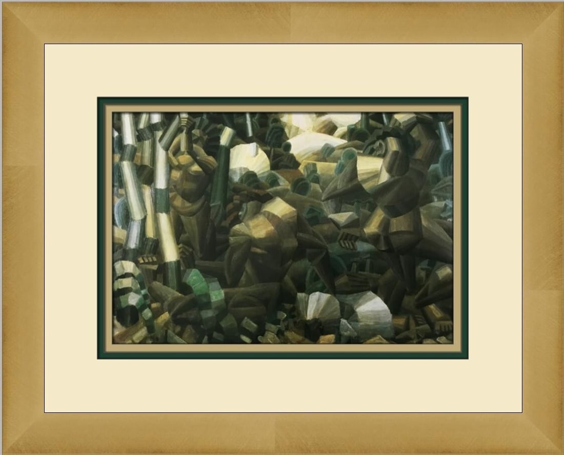 Fernand Leger Impressionist Framed Print Nus Dans Un Paysage 1992 (1 of 2)