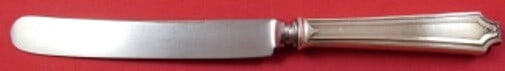 Whiting King Albert Sterling Silver Dinner Knife Blunt Blade 9 5/8" (1 of 1)
