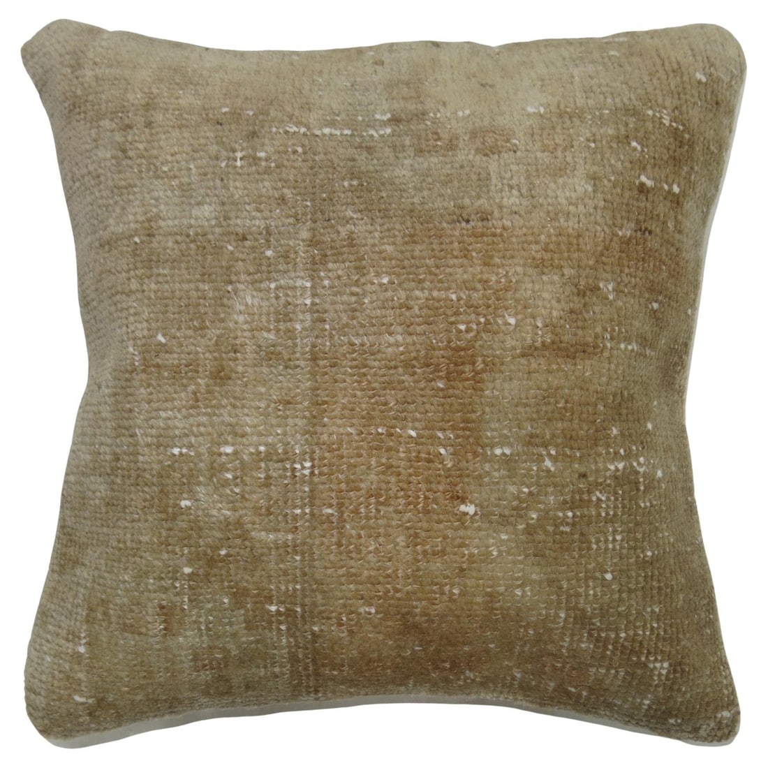 Vintage Turkish Rug Pillow 16x16 Modern Cotton Foam (1 of 4)