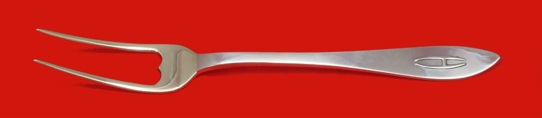 Shreve Buckingham Narrow Sterling Silver Serving Fork 7 1/4" Custom Made: Shreve Buckingham Narrow Sterling Silver Serving Fork 7 1/4" Custom Made This exquisite serving fork from the Buckingham Narrow pattern by Shreve is a stunning addition to any table setting. Crafted f