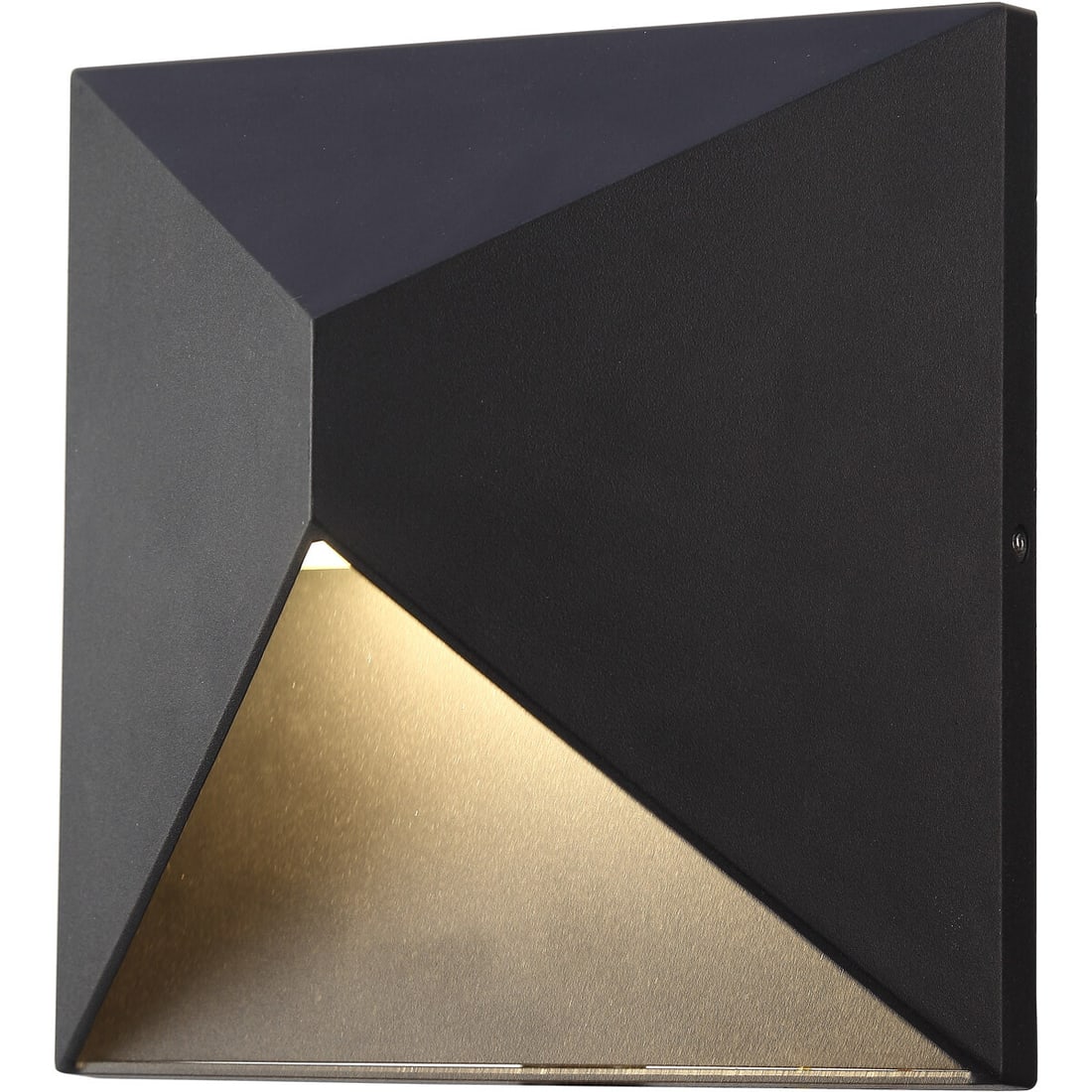 Living District Olympos 8 Inch Black Outdoor LED Wall Sconce Die Cast Aluminum: Living District Olympos 8 Inch Black Outdoor LED Wall Sconce Die Cast Aluminum This outdoor wall sconce features a traditional design and is constructed from die cast aluminum with a black finish. It