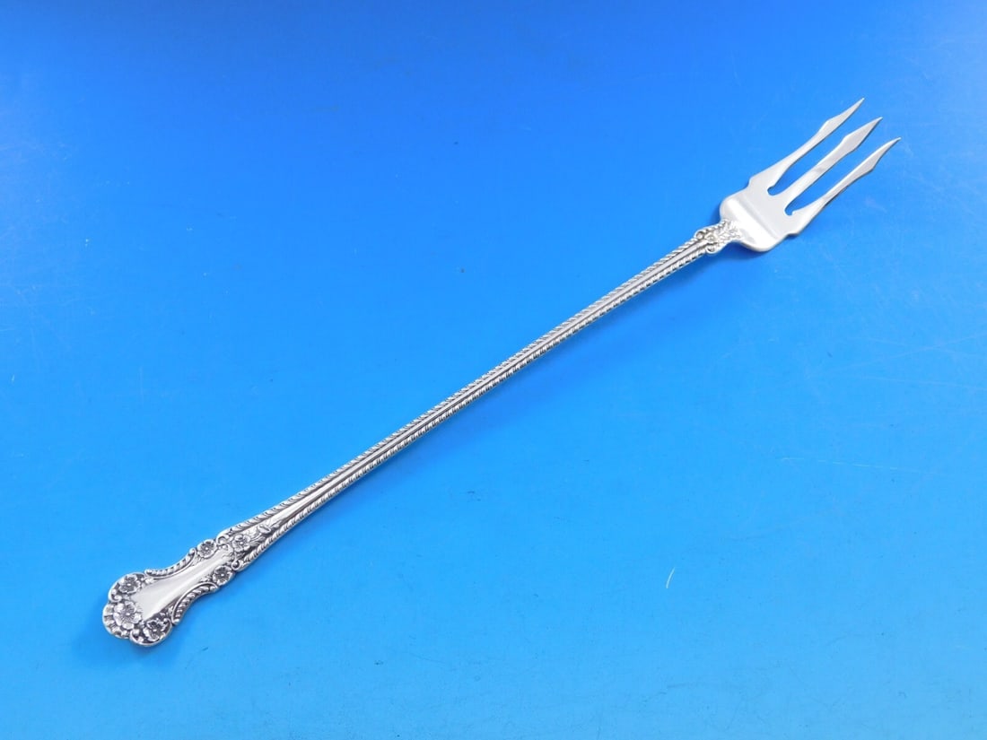 Gorham Cambridge Sterling Silver Pickle Fork 8 1/4 Inch Serving Piece (1 of 4)