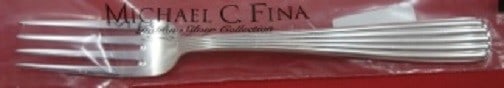 Schiavon America Sterling Silver Dinner Fork 8 Inch New: Schiavon America Sterling Silver Dinner Fork 8 Inch New This exquisite dinner fork is part of the America pattern by Schiavon, crafted in Italy from sterling silver. Measuring 8 inches in length, this