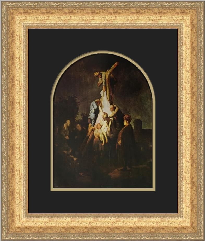 Rembrandt The Descent from the Cross Custom Framed Print 18 x 17 (1 of 2)