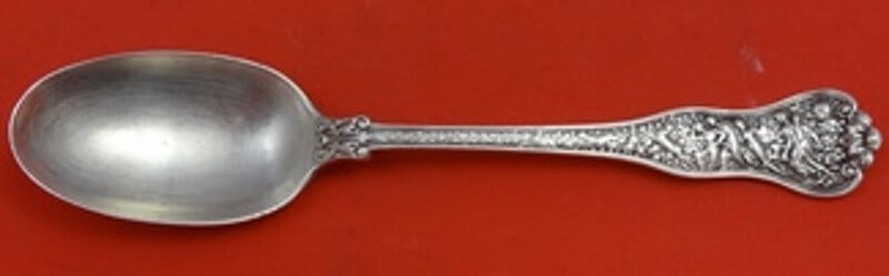 Tiffany & Co Olympian Sterling Silver Teaspoon 6 Inch Flatware (1 of 2)