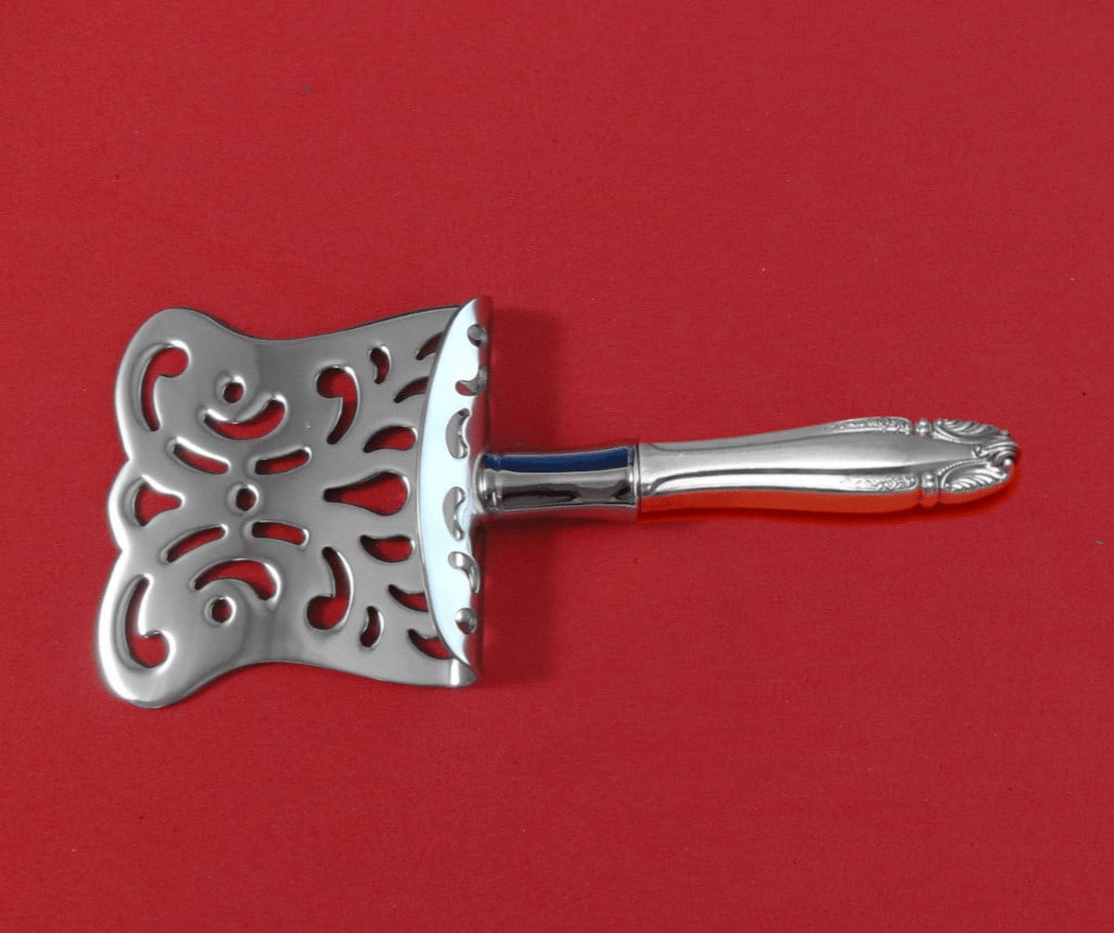 Wallace Stradivari Sterling Silver 6" Petit Four Server Custom Design (1 of 2)