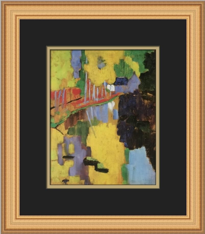Paul Serusier The Talisman Custom Framed Art Print 14 x 13 (1 of 2)