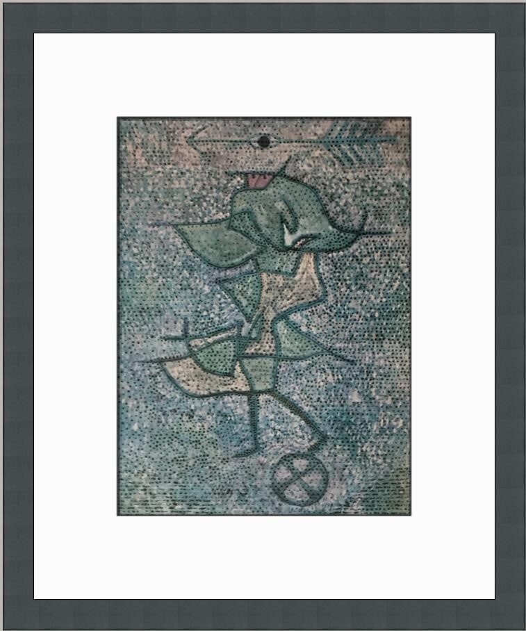 Paul Klee Diana Custom Framed Surrealist Print 15 x 13: Paul Klee Diana Custom Framed Surrealist Print 15 x 13 This exquisite custom framed print titled "Diana" by renowned artist Paul Klee embodies the essence of Surrealism. Measuring 15 inches in height