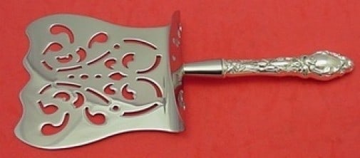 Gorham Virginiana Sterling Silver Asparagus Server Custom 8 7/8": Gorham Virginiana Sterling Silver Asparagus Server Custom 8 7/8" Introducing the exquisite Virginiana by Gorham Sterling Silver Asparagus Server. This custom-made piece features a hollow handle with a