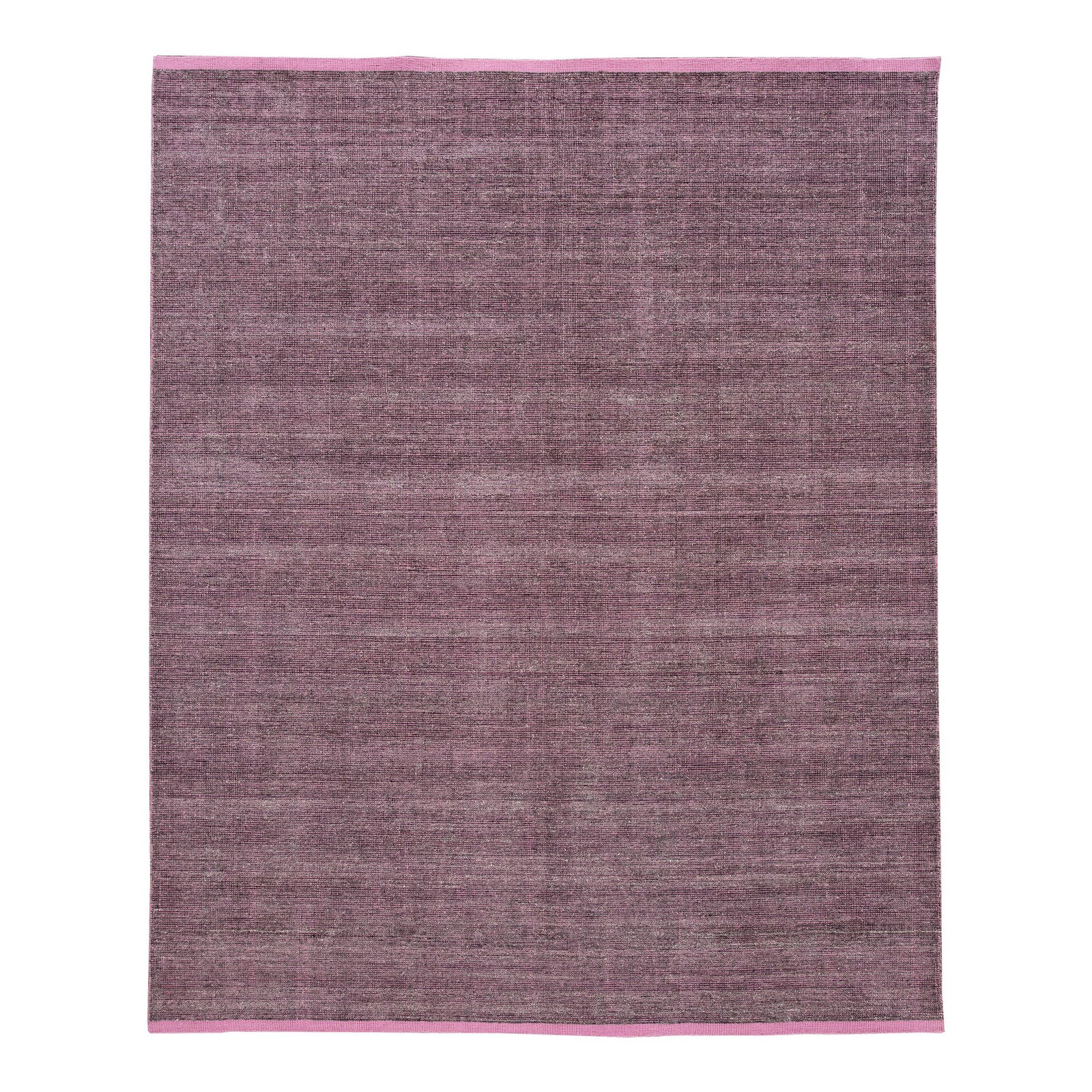 Pink Handmade Bamboo Silk Boho Rug 9x12: Pink Handmade Bamboo Silk Boho Rug 9x12 Enhance your space with this stunning modern handmade rug, crafted from a blend of bamboo and silk. Featuring a beautiful gray and pink field, this boho-style r