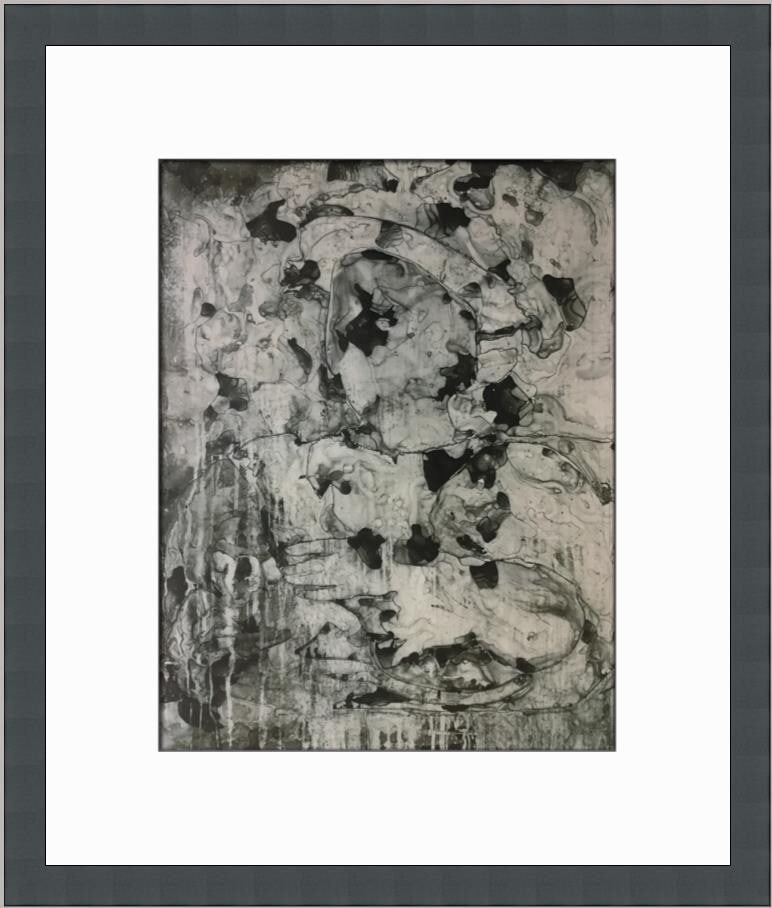 Jasper Johns Tracing Custom Framed Lithograph Art Print: Jasper Johns Tracing Custom Framed Lithograph Art Print This Jasper Johns print titled "Tracing" is a captivating piece that blends Abstract Expressionism and Pop Art styles. It measures 14 in. in wid