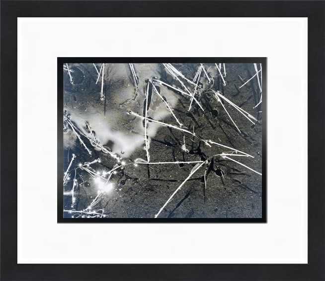 Ansel Adams Grass and Water Yosemite Park Framed Print 16x18 Modern Art: Ansel Adams Grass and Water Yosemite Park Framed Print 16x18 Modern Art Presenting a stunning custom framed print of "Grass and Water Tuolumne Meadows Yosemite Park" by the renowned artist Ansel Adams