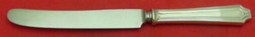 Whiting King Albert Sterling Silver Dinner Knife Old French 9.5": Whiting King Albert Sterling Silver Dinner Knife Old French 9.5" Enhance your dining experience with this exquisite King Albert dinner knife by Whiting. Crafted from sterling silver, this knife featur