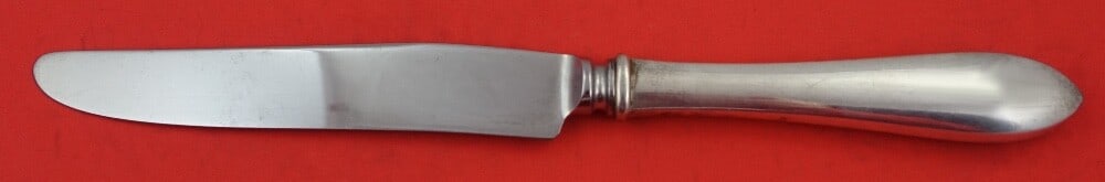 Kirk-Stieff Wadefield Sterling Silver Dinner Knife French 9 7/8": Kirk-Stieff Wadefield Sterling Silver Dinner Knife French 9 7/8" This elegant Wadefield dinner knife by Kirk-Stieff features a sterling silver hollow handle complemented by a durable stainless steel b