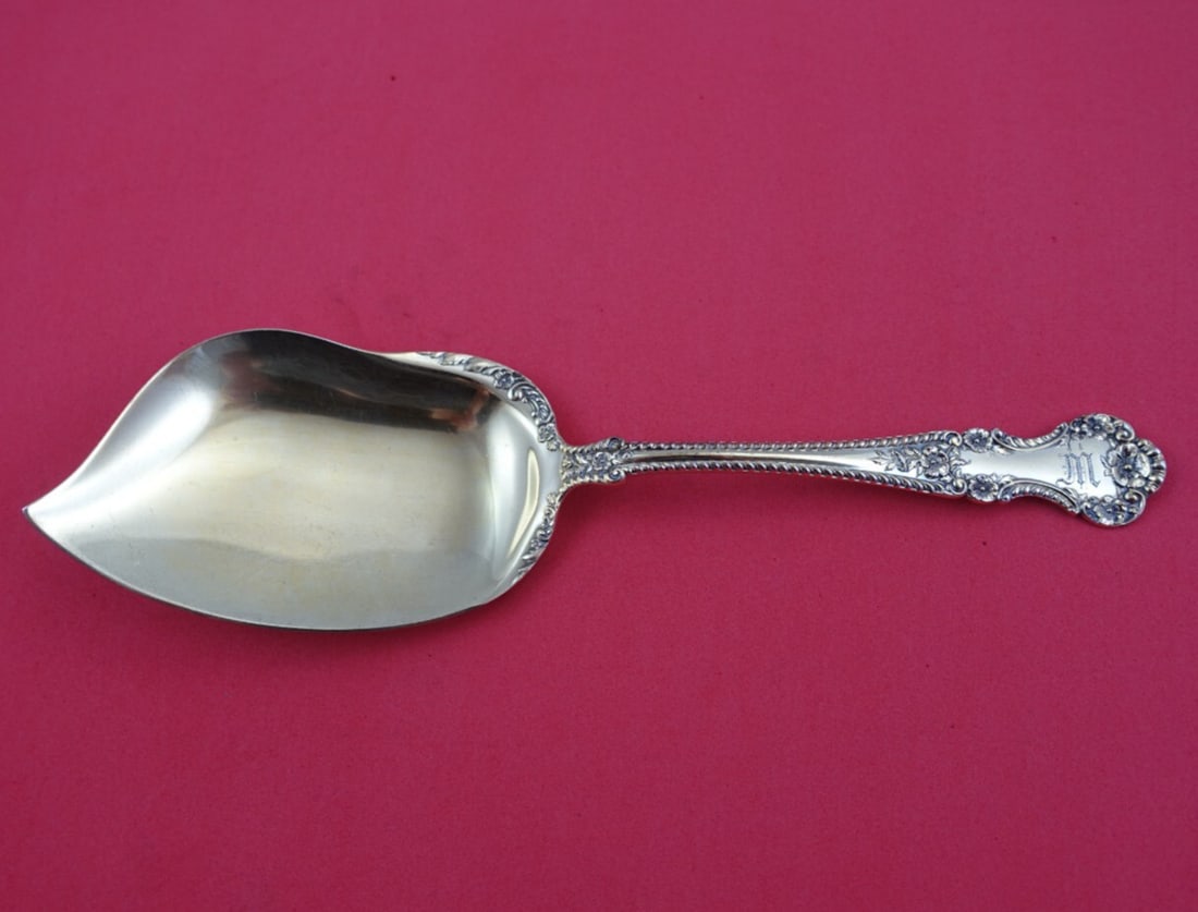 Gorham Cambridge Sterling Silver Vermeil Sherbet Server 8 1/4": Gorham Cambridge Sterling Silver Vermeil Sherbet Server 8 1/4" Enhance your serving collection with this exquisite Cambridge Sherbet Server by Gorham. Crafted from sterling silver and beautifully verm