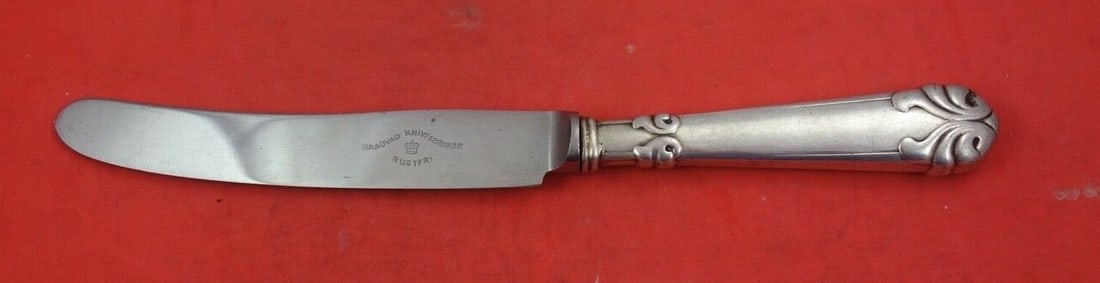 H P Larsen Danish Sterling Silver Dinner Knife 8 7/8 in Heirloom (1 of 2)