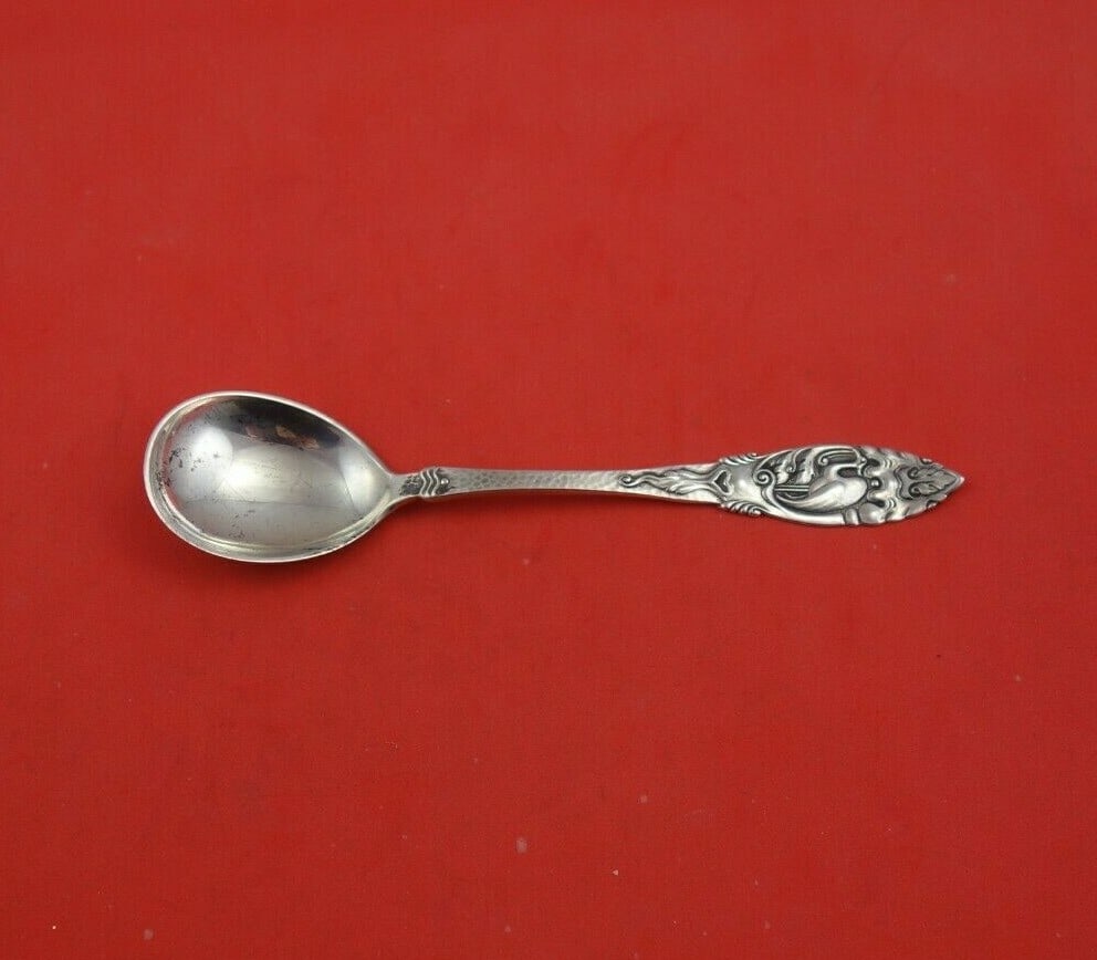 Hestenes Ibis .830 Silver Sugar Spoon 5.75 Inch Serving Piece: Hestenes Ibis .830 Silver Sugar Spoon 5.75 Inch Serving Piece This exquisite sugar spoon, measuring 5 3/4 inches, features the elegant Ibis pattern by Hestenes and is crafted from .830 silver, known f