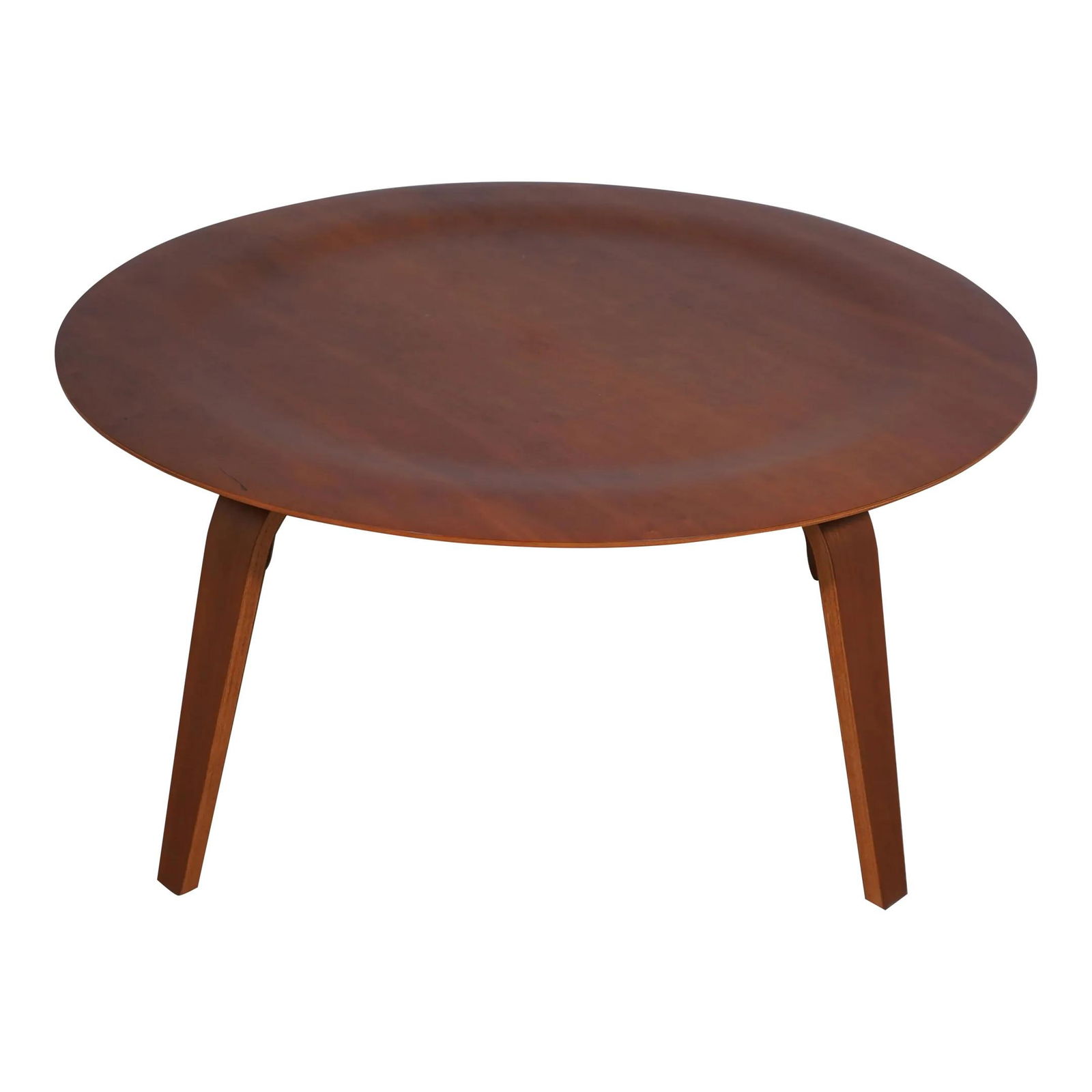 Herman Miller Eames Round Coffee Table Modern Design 34" Wood (1 of 10)