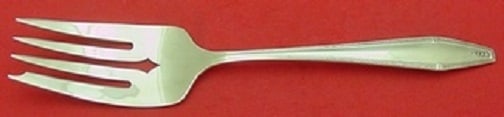 State House Formality Sterling Silver Cold Meat Fork 8 1/8 Inch: State House Formality Sterling Silver Cold Meat Fork 8 1/8 Inch This exquisite cold meat fork from the Formality pattern by State House is crafted from high-quality sterling silver. Measuring 8 1/8 in