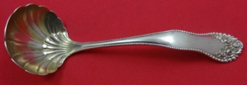 Gorham Lancaster Sterling Silver Sauce Ladle Gold Washed 5 1/4" (1 of 1)