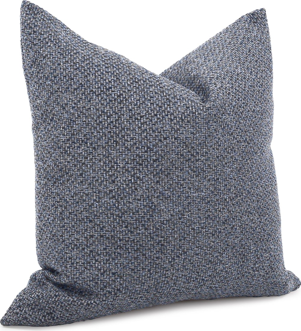 Howard Elliott Indigo Blue 24x24 Transitional Pillow: Howard Elliott Indigo Blue 24x24 Transitional Pillow Enhance your home decor with this stylish Indigo Blue Panama Pillow, featuring a vibrant blue finish that adds a touch of elegance to any space. Th