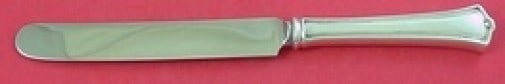 Wallace America Sterling Silver Blunt Knife 8 5/8" Flatware: Wallace America Sterling Silver Blunt Knife 8 5/8" Flatware This exquisite knife from the America pattern by Wallace combines classic design with functionality. Crafted from sterling silver, this
