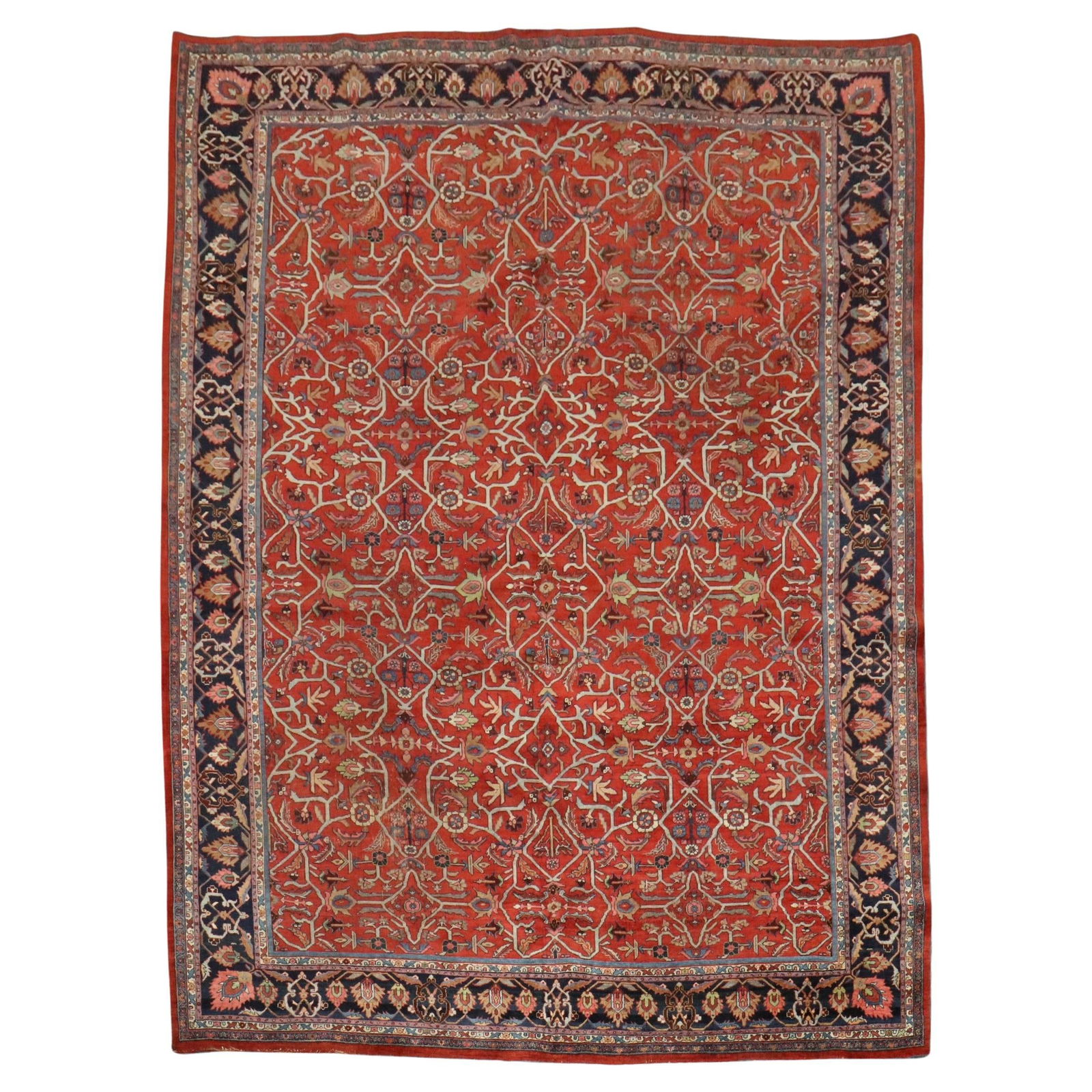 Authentic Jewel Toned Persian Bidjar Rug 9'1" x 12'2" Hand-Knotted (1 of 15)