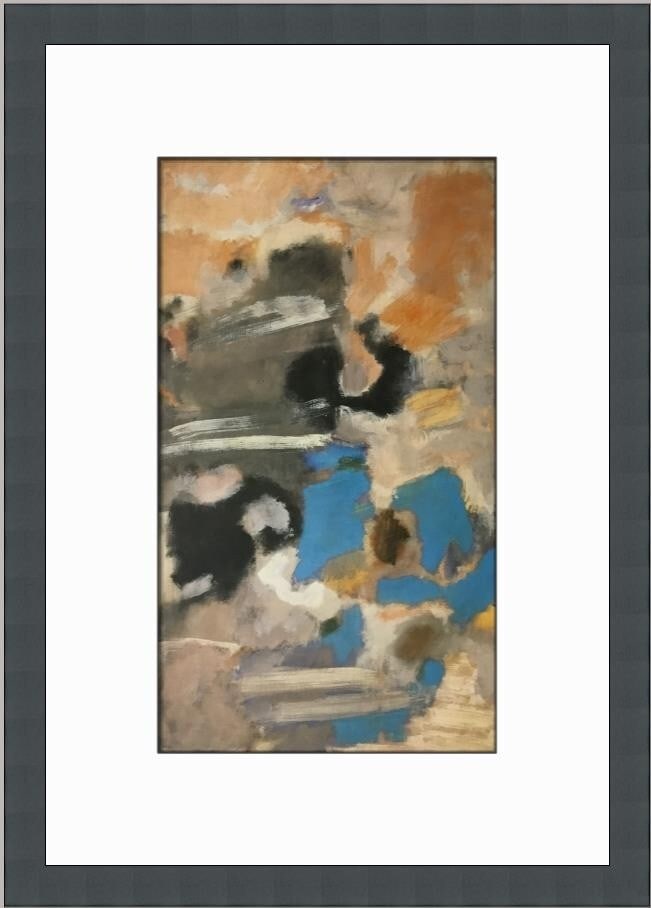 Mark Rothko Untitled VI Framed Lithograph Art Print 1990 (1 of 2)