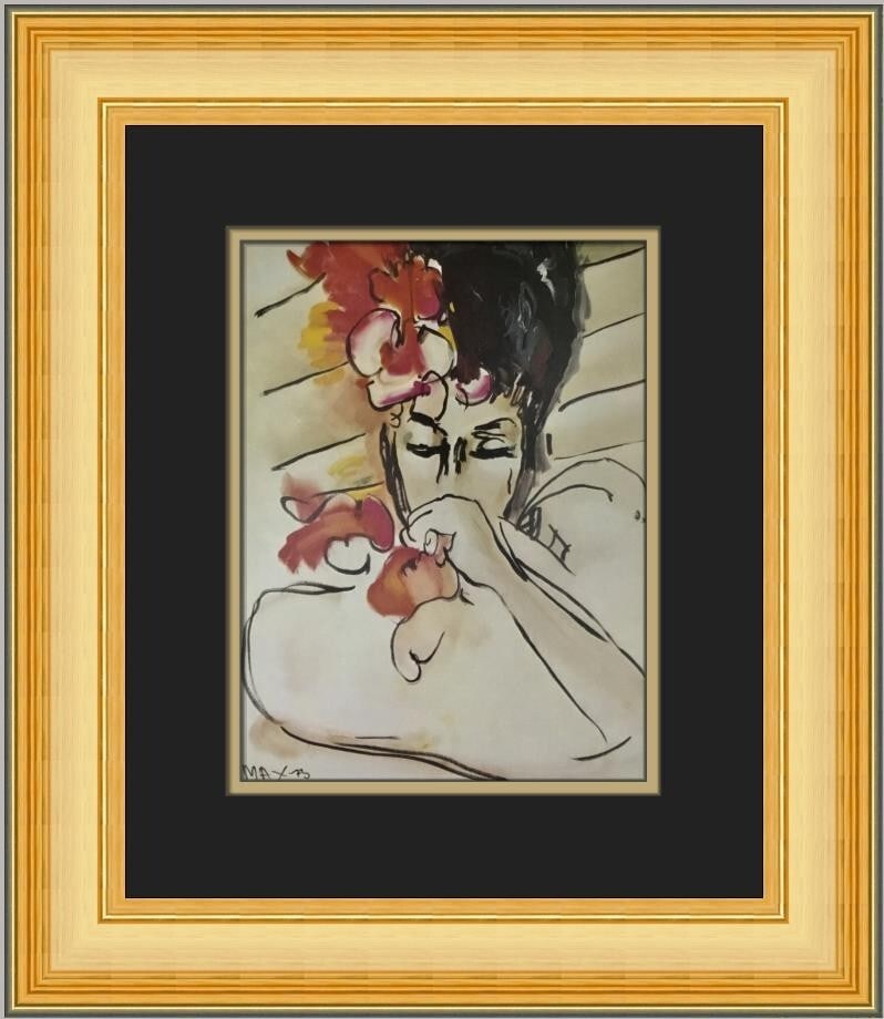 Peter Max Oh Suzanna Custom Framed Pop Art Print 1976: Peter Max Oh Suzanna Custom Framed Pop Art Print 1976 This vibrant Peter Max print titled "Oh Suzanna" showcases the artist's iconic Pop Art style. Created in 1976, this medium-sized artwork is beauti