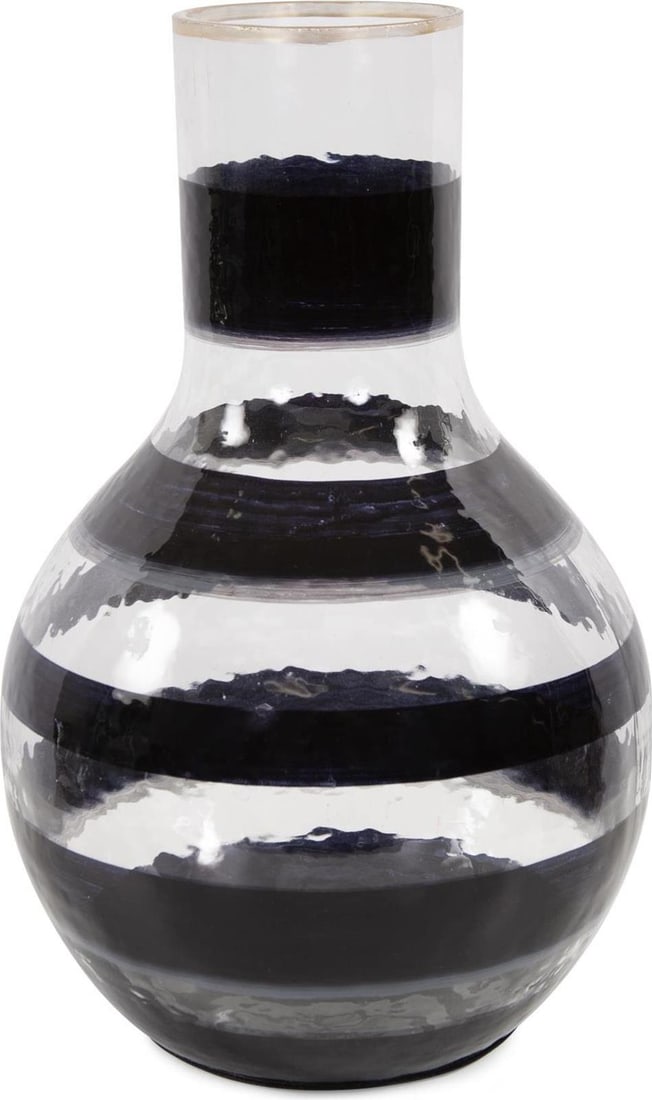 Howard Elliott 16 Inch Luxury Glass Bottle Vase Modern Design: Howard Elliott 16 Inch Luxury Glass Bottle Vase Modern Design Enhance your modern decor with this stunning Luxury Glass Bottle Vase from the Vector Collection. With a height of 16 inches and a sleek p