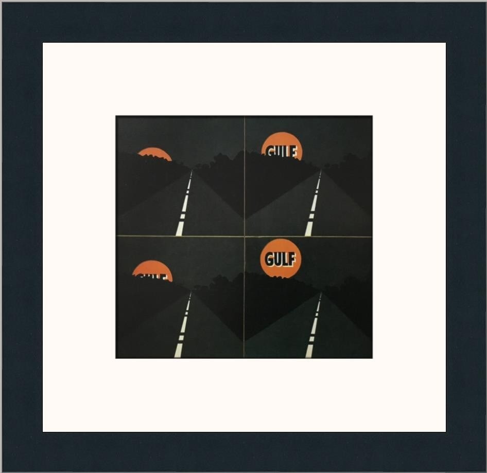 Allan D' Archangelo Full Moon Impressionist Custom Framed Print: Allan D' Archangelo Full Moon Impressionist Custom Framed Print Introducing a stunning custom framed print by renowned artist Allan D' Archangelo, titled "Full Moon." This contemporary piece, created