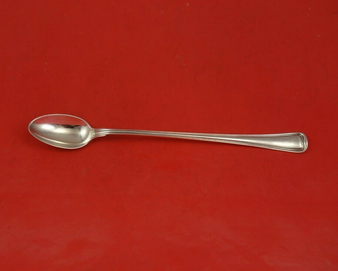 Gorham Old French Sterling Silver Iced Tea Spoon 8.25": Gorham Old French Sterling Silver Iced Tea Spoon 8.25" Discover a beautiful Old French iced tea spoon by Gorham, crafted from high-quality sterling silver. This elegant spoon measures 8 1/4" and featu