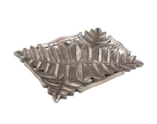 Mountain Collection Lodge Style Fern Leaf Tray 13L Resin: Mountain Collection Lodge Style Fern Leaf Tray 13L Resin This item is made at time of order. Please allow 42 to 70 days for production. Enhance your home decor with the Mountain Collection Fern Leaf T