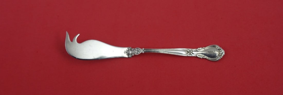 Rare Gorham Chantilly Sterling Silver Cheese Knife with Pick 5.5": Rare Gorham Chantilly Sterling Silver Cheese Knife with Pick 5.5" Discover the elegance of this rare Chantilly by Gorham sterling silver cheese knife, crafted circa 1895. This individual knife, measur