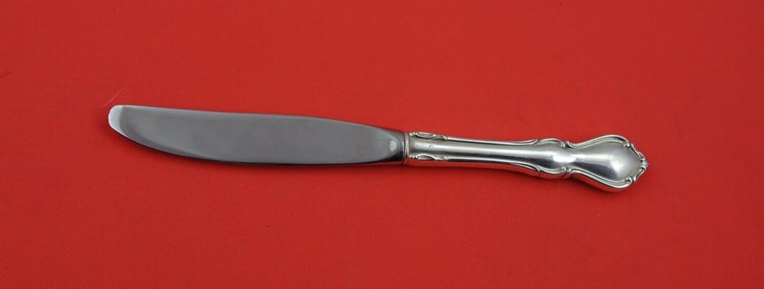 Reed and Barton Hampton Court Sterling Silver Junior Knife 7 inch: Reed and Barton Hampton Court Sterling Silver Junior Knife 7 inch Introducing the Hampton Court Junior Knife by Reed and Barton, a stunning piece crafted from high-quality sterling silver. This exquis