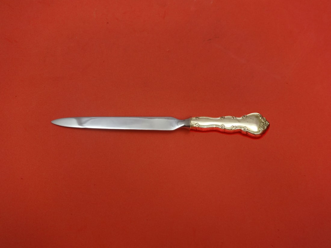 Gorham Rose Tiara Sterling Silver Custom Letter Opener 8": Gorham Rose Tiara Sterling Silver Custom Letter Opener 8" This exquisite letter opener from the Rose Tiara collection by Gorham is crafted from high-quality sterling silver and features a hollow handl